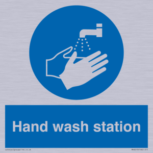 Hand wash station